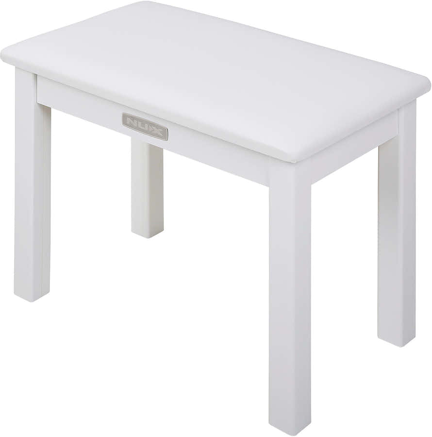 Witte WOODBENCH toetsenbordbank