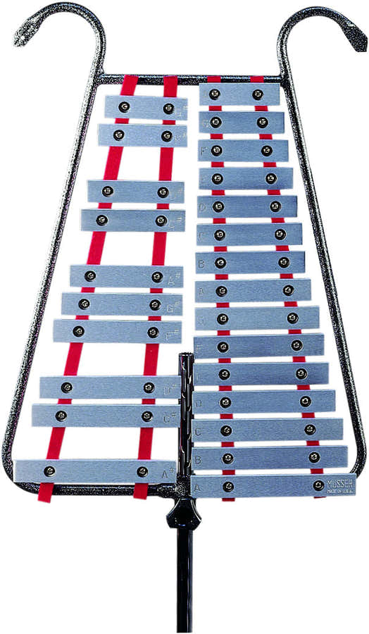 M2040 - Glockenspiel Lyre de marche 2 Octaves (léger)