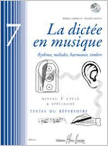 Chepelov P./Menut B. - Muzikaal dictee Vol.7 3e cyclus
