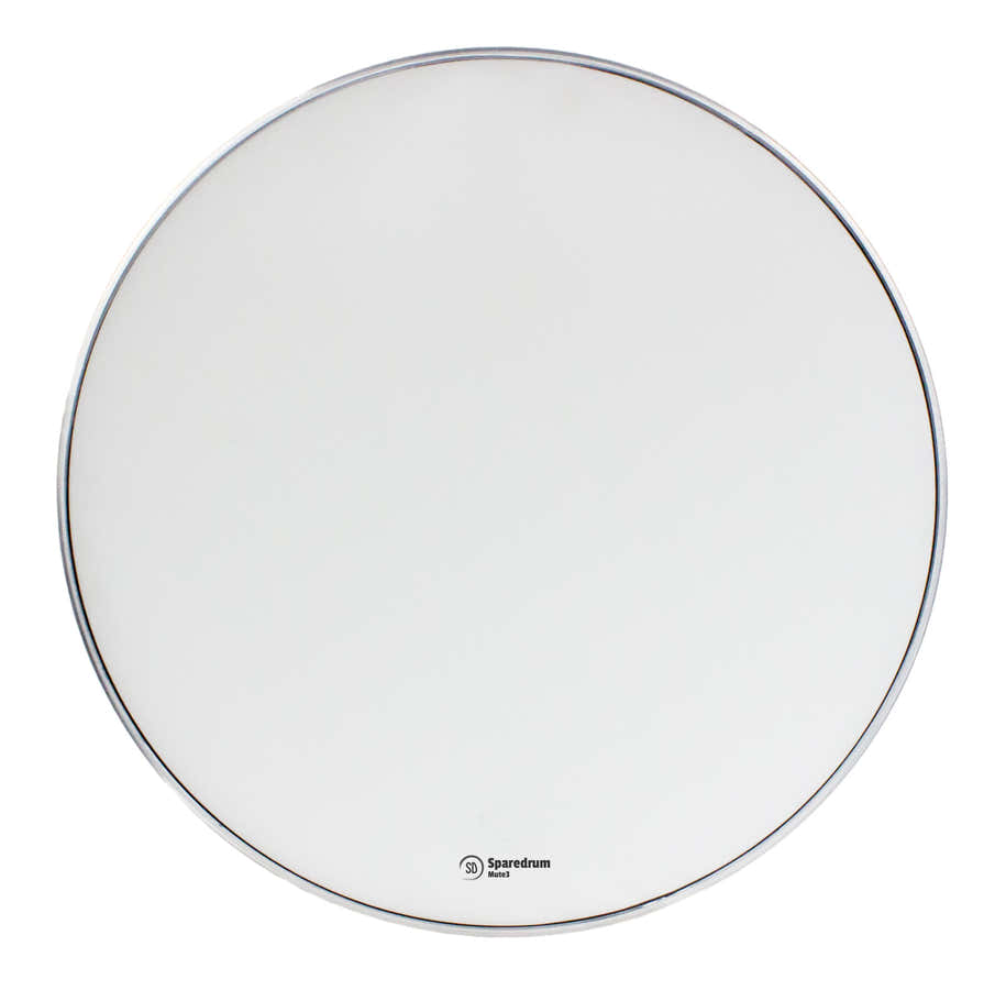 M3W20B - 20" BASS DRUM MESH HEAD MUTE 3-PLY - SILENT - WHITE