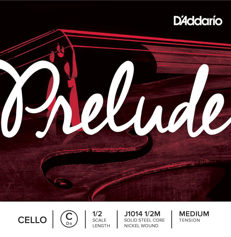 D'ADDARIO 1/2 Prelude Corde Do Medium/file Nickel