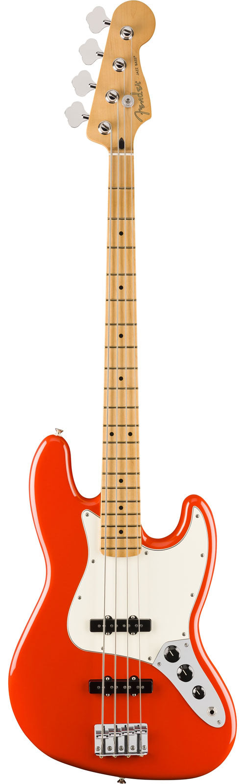 Jazz Bass Player II MN Coral Red