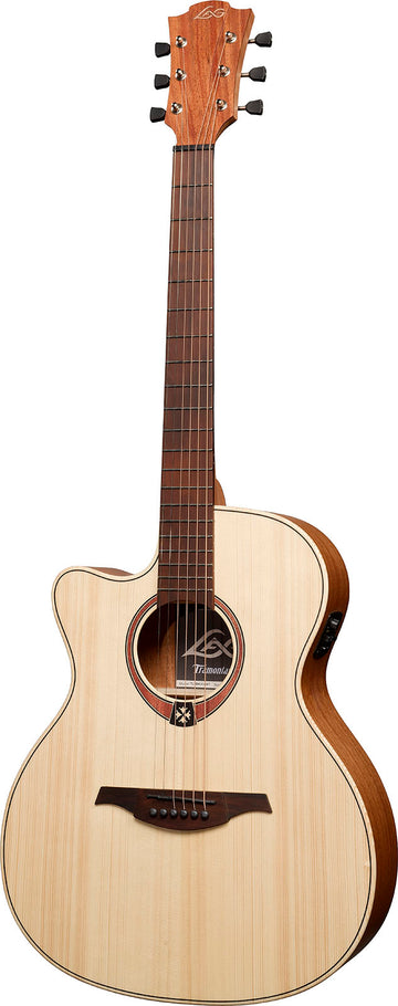 TL70ACE-NAT TRAMONTANE AUDITORIUM LINKSHANDIG CUTAWAY ELEKTRO NATUUR