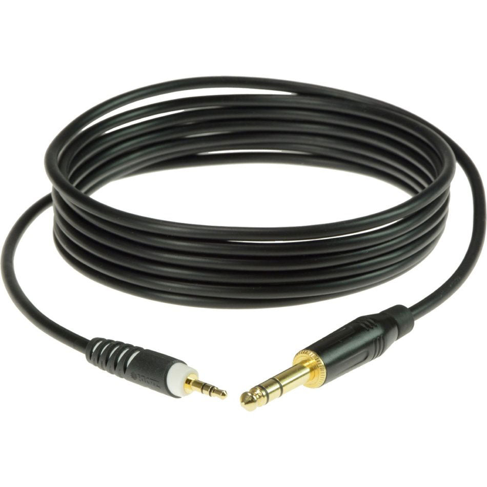 Klotz Cable 3 M Jack 3P - Mini Jack 3P Or