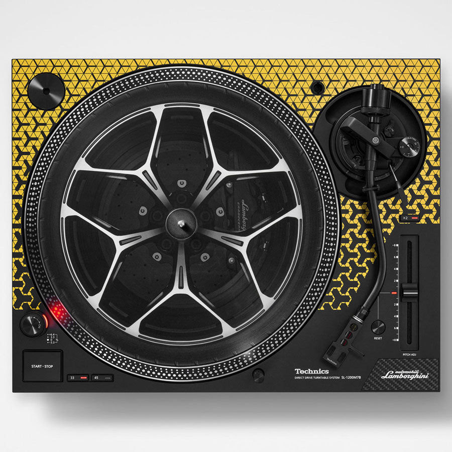 SL-1200M7PEY Yellow Edition Lamborghini