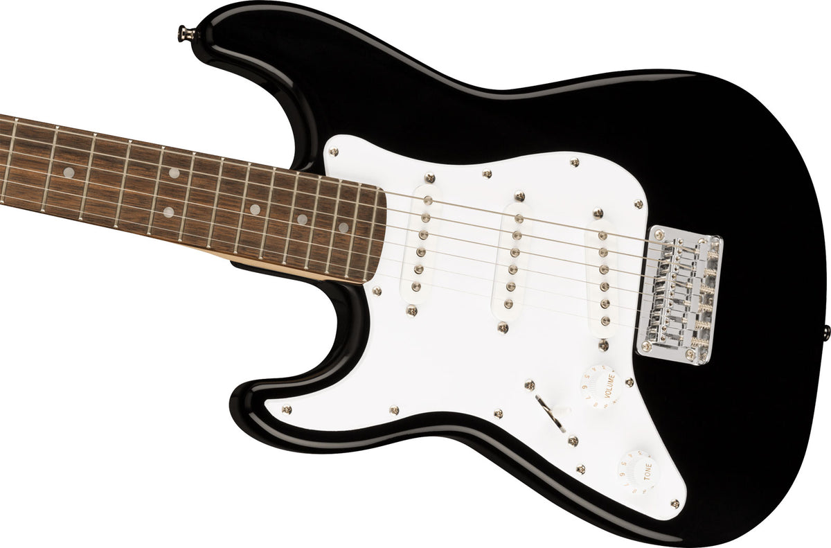 Stratocaster Mini Lh Lrl Black