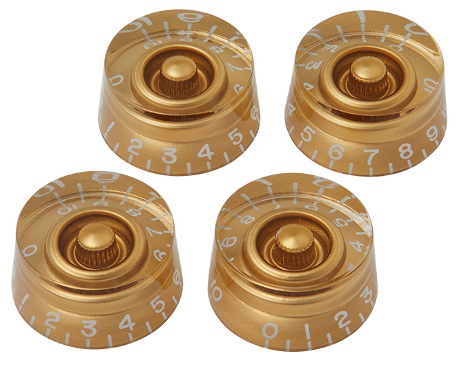 Pièces Detachees Speed Knobs 4 Pack Gold
