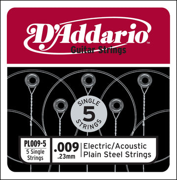 PL009-5 Plain Steel 09 5-Pack