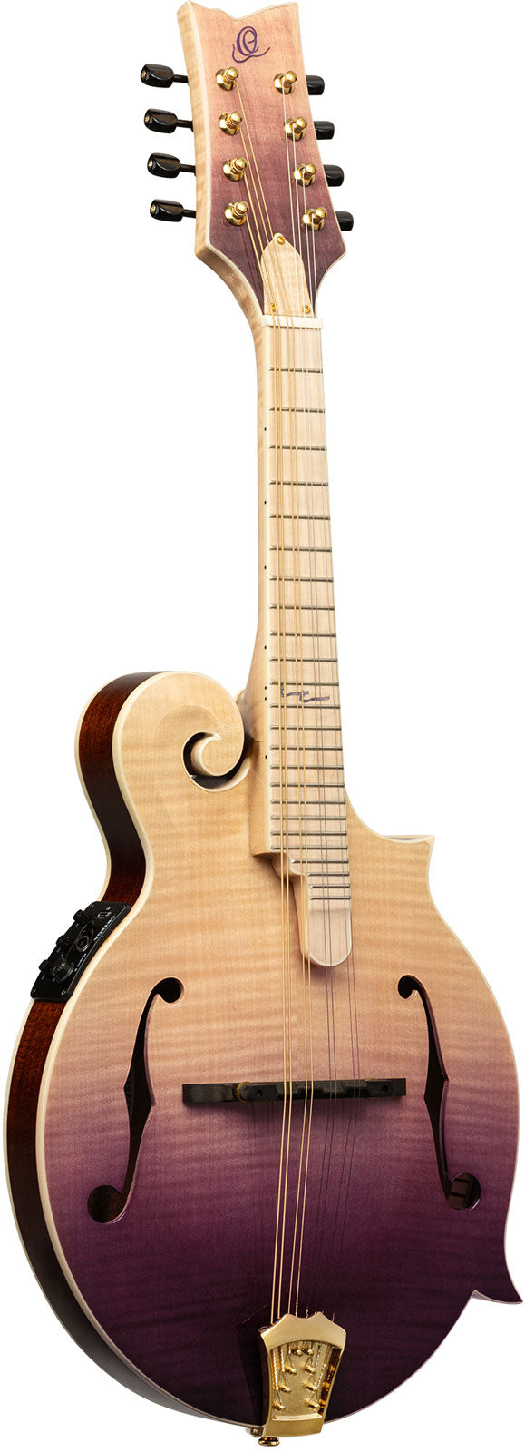 Americana F-Style Mandoline + Croco-leren koffer