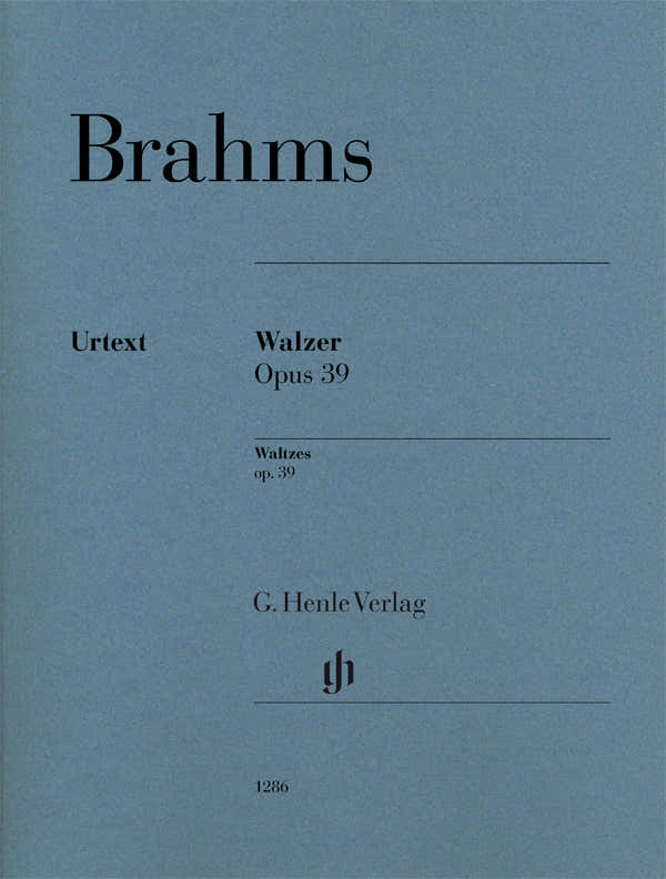 BRAHMS J. - WALTZES OP. 39