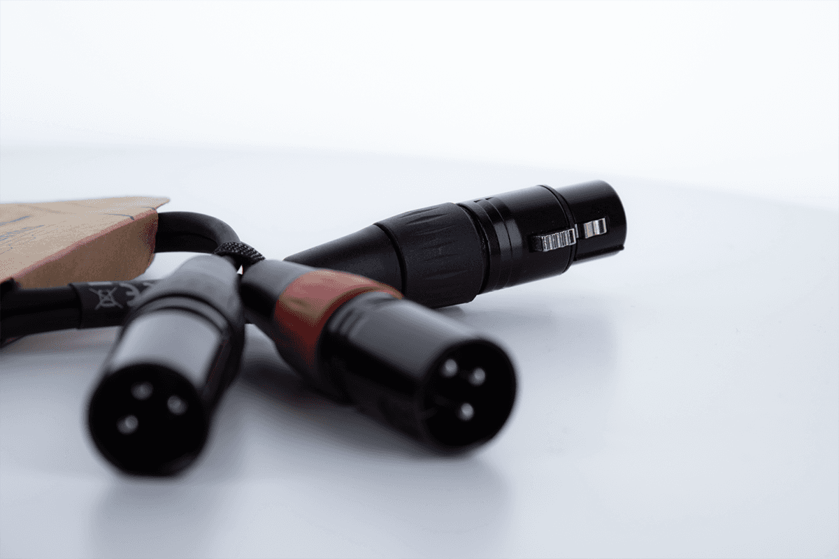 Câble Y Bretelle XLR Femelle / 2 XLR Mâle 30 CM