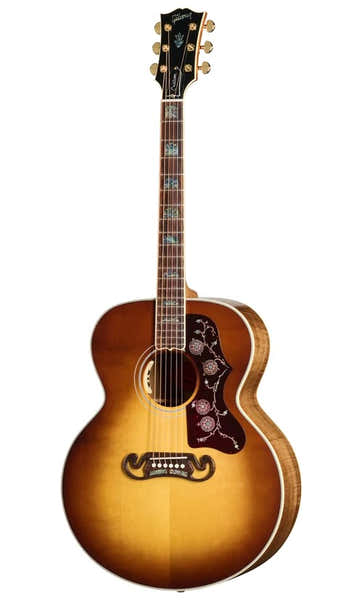 Gibson Acoustic SJ-200 Elegant Koa LH Honingburst Modern