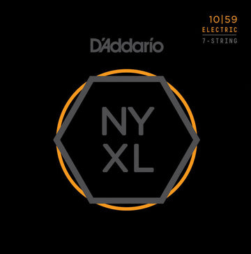 STRINGS FOR ELECTRIC GUITAR 7 STRINGS NYXL1059 NICKEL NET REGULAR LIGHT 10-59