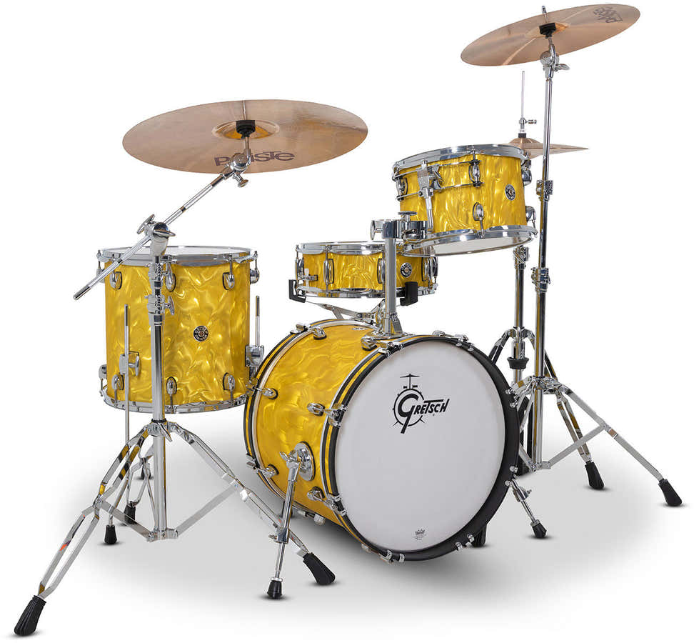 Catalina Club Yellow Satin Flame Batteries Jazz
