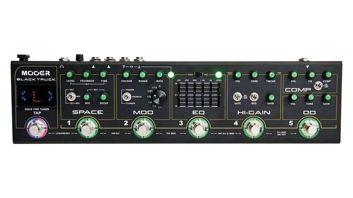 Multi-effecten pedaalcombinatie