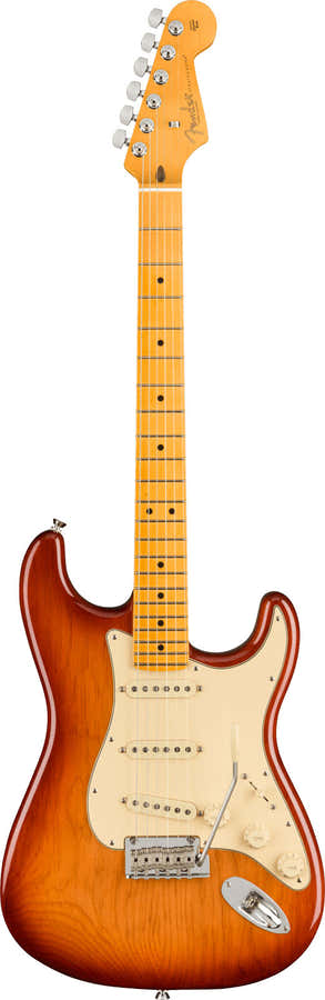 Stratocaster American Professional II Mn Sienna Sunburst