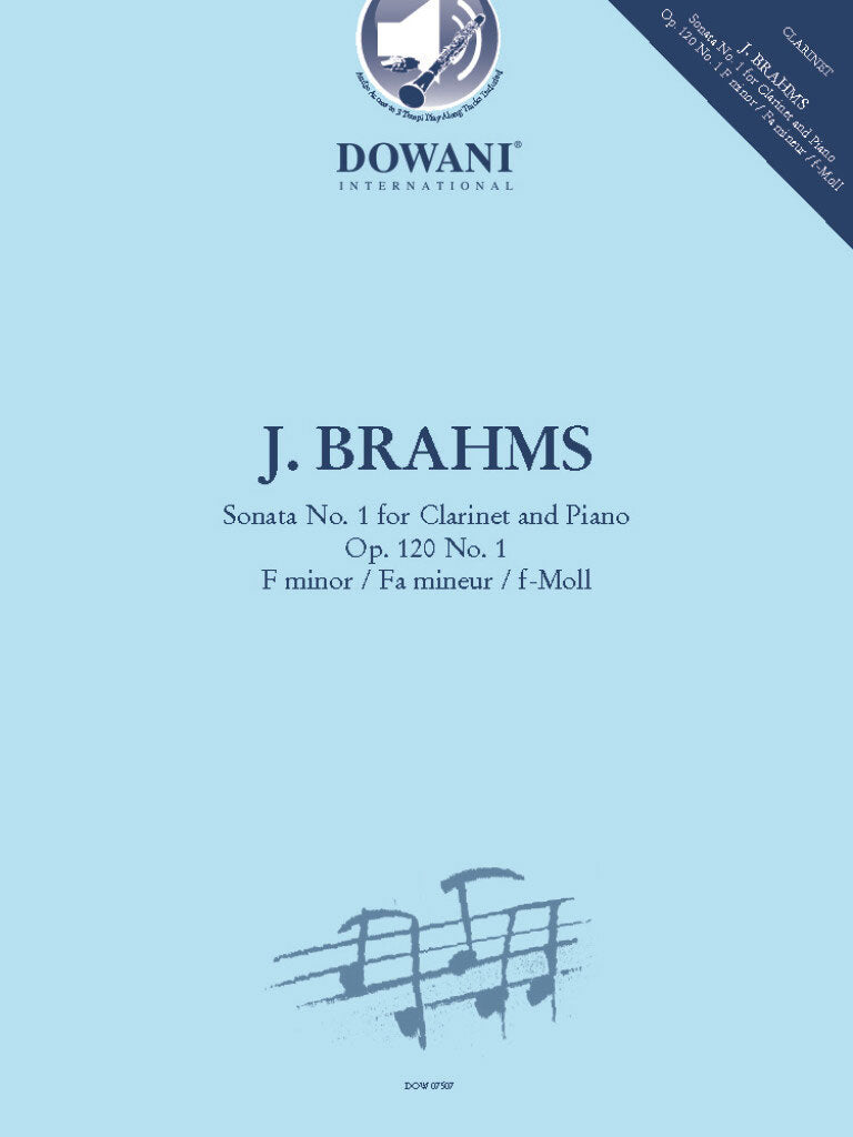 Sonata No. 1 For Clarinet And Piano