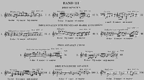 Haydn J. - Complete Piano Sonatas Volume Iii