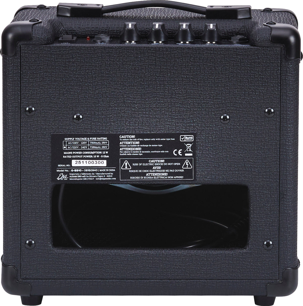 G-BS10 Stealth Black - combo guitare 10W