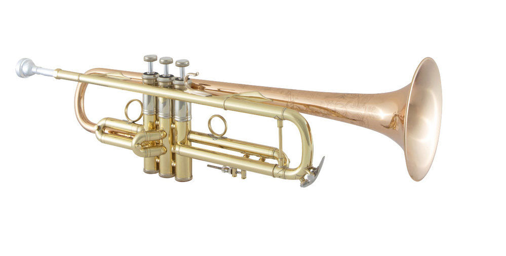 LR190-43B - Bb STRADIVARIUS BRONZE BELL LACQUER REVERSE LEADPIPE