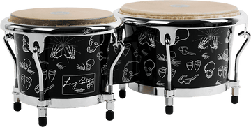 BONGOS 7" AND 8,5" ASIAN OAK - BLACK CUSTOME SIGNATURE LENNY CASTRO
