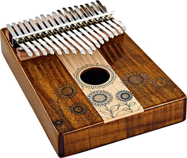 Sonic Energy Sound Hole Kalimba 17 Notes Maple And Acacia