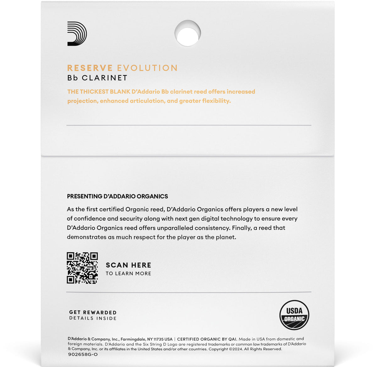 Organic Reserve Evolution 2,5 Bb Clar (x 3)