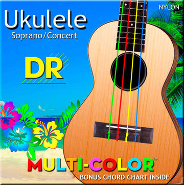 Umcsc Ukelele Veelkleurig sopraan/concert