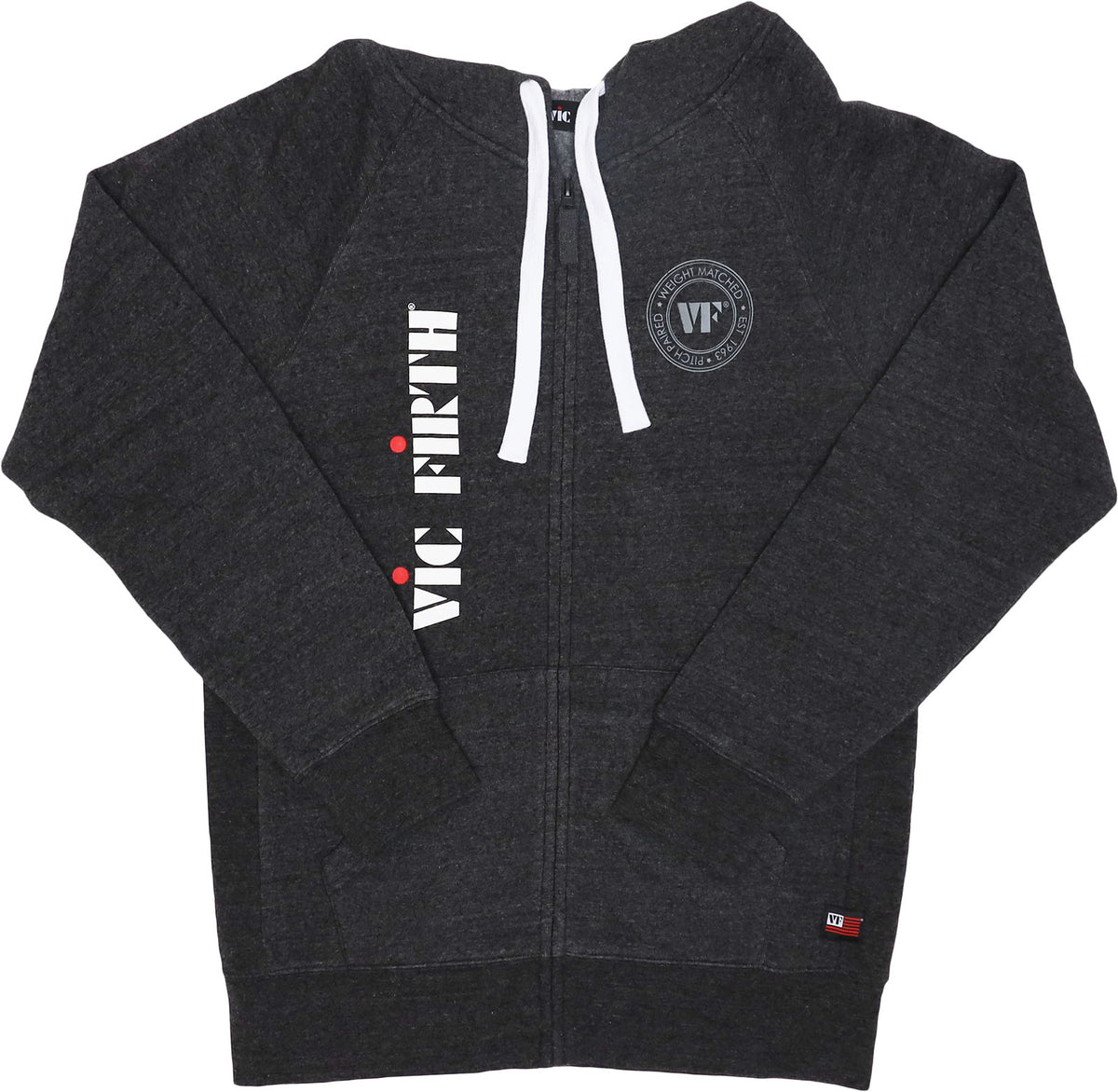 Zip Up Logo Hoodie XL