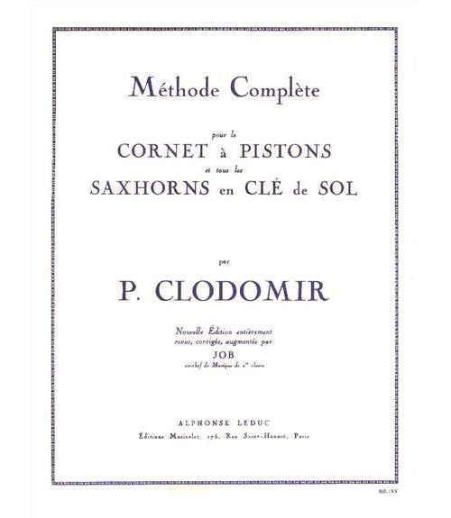 Clodomir P. - Complete Methode Vol.1 voor Kornet met Ventielen of Elk Saxhorn in de Vioolsleutel