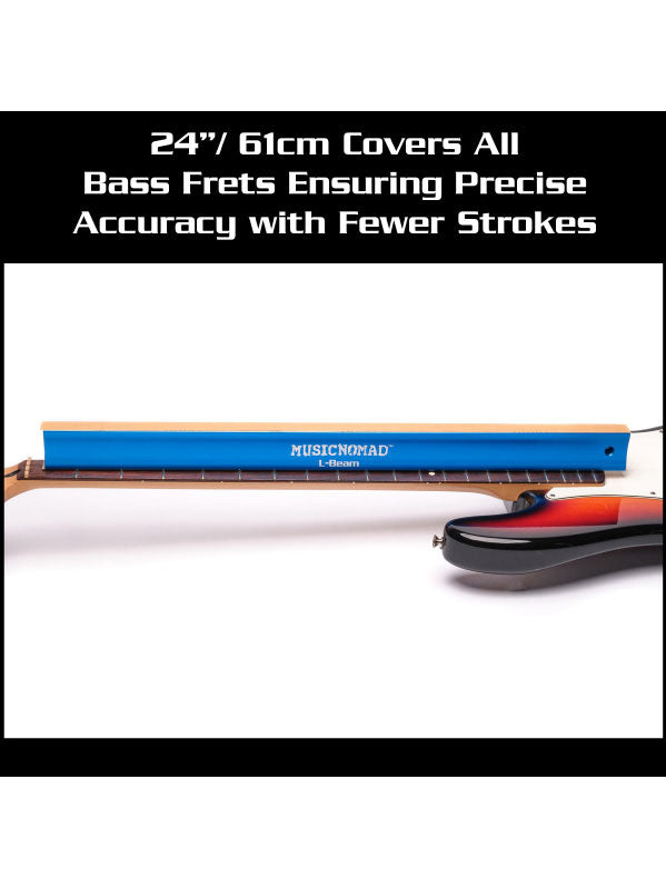 MN812 L-beam Bar De Ponçage Frettes Pour Basses - 61cm