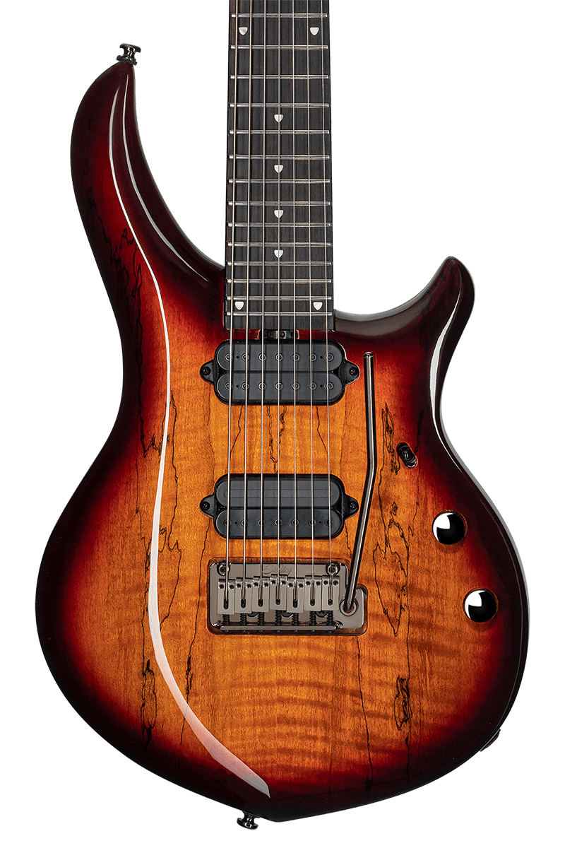 John Petrucci Majesty 7 Cordes Blood Orange Burst