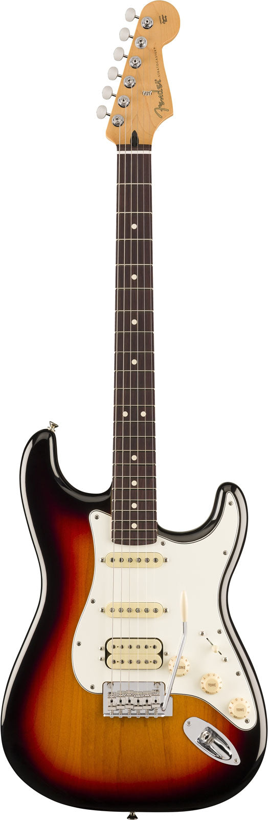 Stratocaster HSS Player II RW 3-color Sunburst