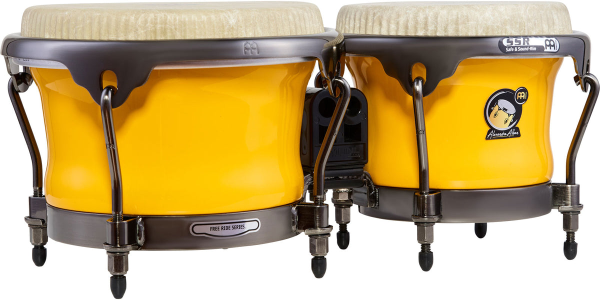 AA400SY - Bongos Meinl Artist A.Alban Jaune