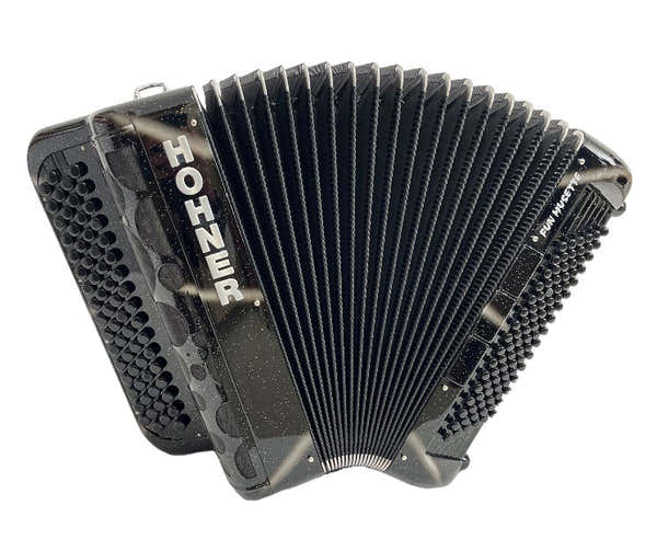 Hohner FUN MUSETTE 96B ZWART TAG GRIJS