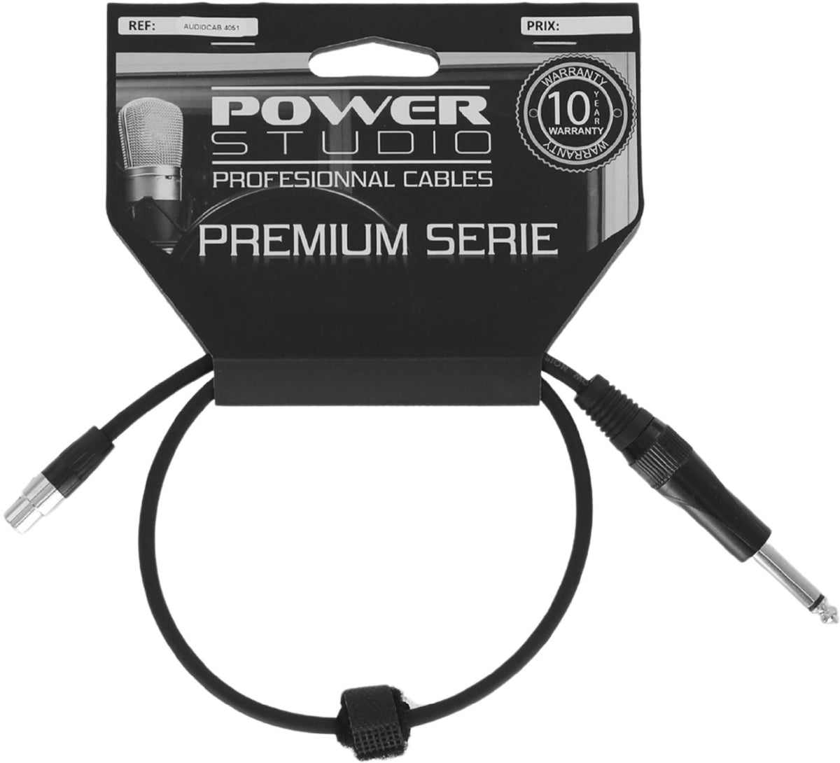 AUDIOCAB 451 Jack vers Mini XLR femelle 3 broches