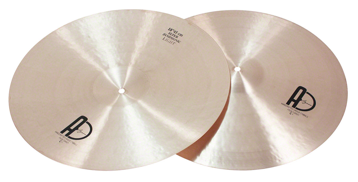 Cymbales Frappées 18" Light Super Symphonic - Bronze B25