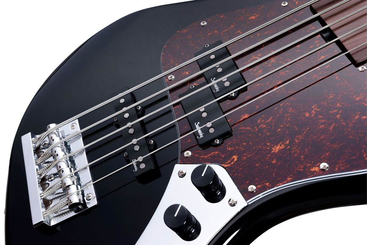 Metroexpress Hybrid Pj 5 Fretless - Black Pearl,Rosewood