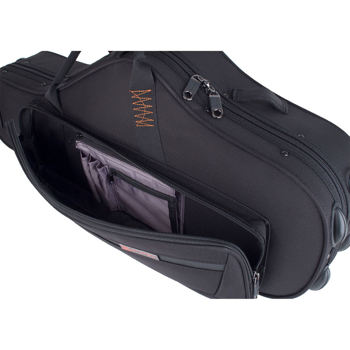 Etui Contoured Saxophone Alto Pour Pavillon Large - Noir