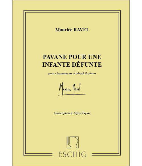 Ravel M. - Pavane voor een dode prinses - Klarinet en piano