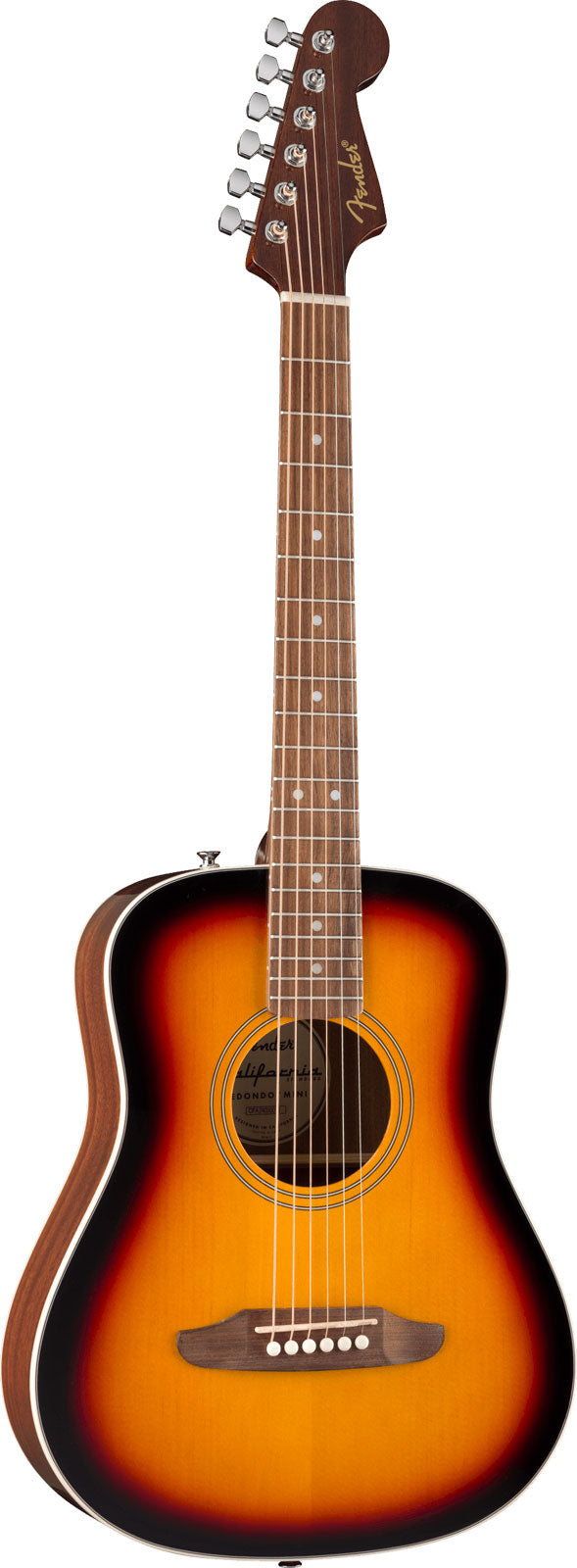 California Standard Redondo Mini met tas Sparren bovenblad 3-kleuren sunburst
