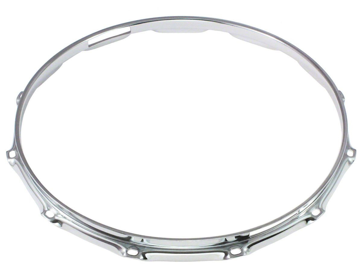 H23-14-12S - 14" 12 HOLES SNARE SIDE 2.3MM SUPER TRIPLE FLANGE DRUM HOOP