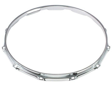 H23-14-12S - 14" 12 HOLES SNARE SIDE 2.3MM SUPER TRIPLE FLANGE DRUM HOOP