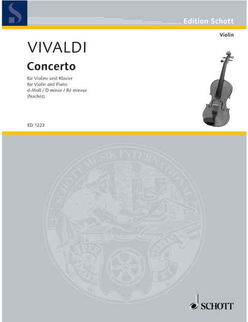 Vivaldi - Concerto In D Minor RV 244/PV 263 - Violon et Strings