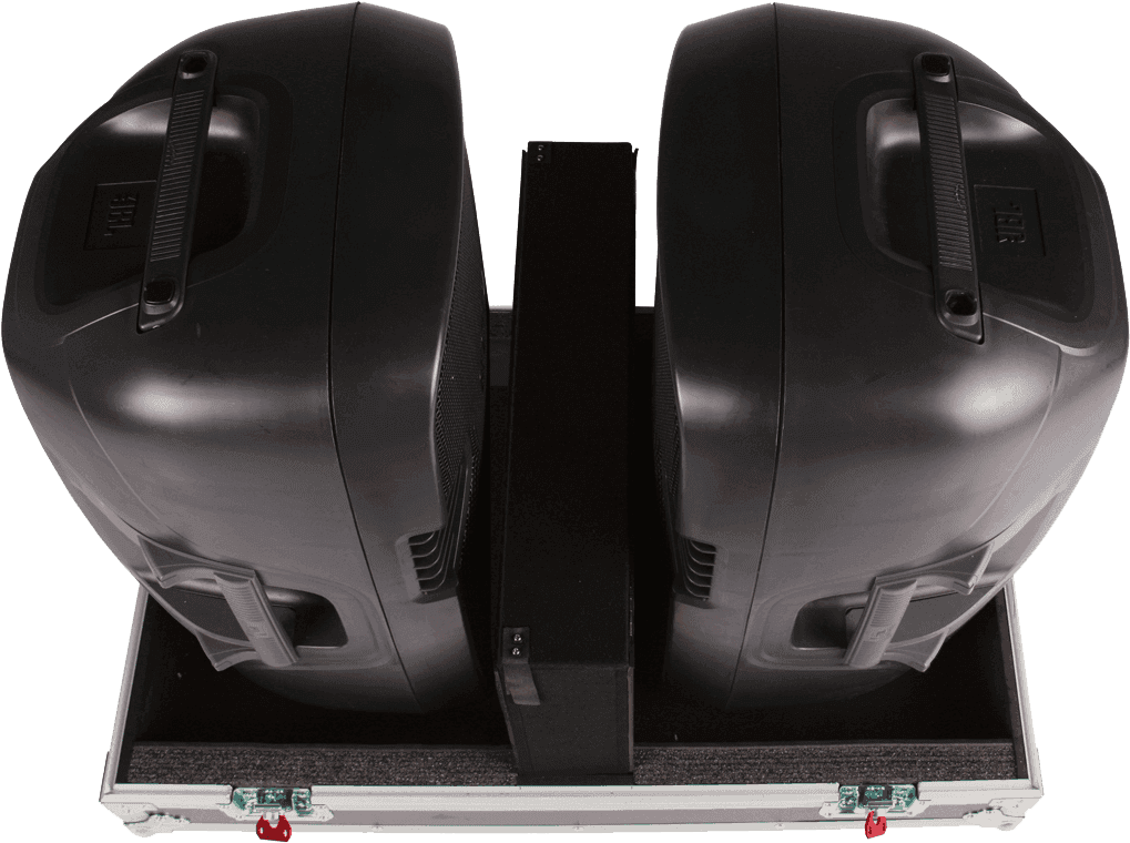 Bois G-tour Pour Deux Enceintes 15"