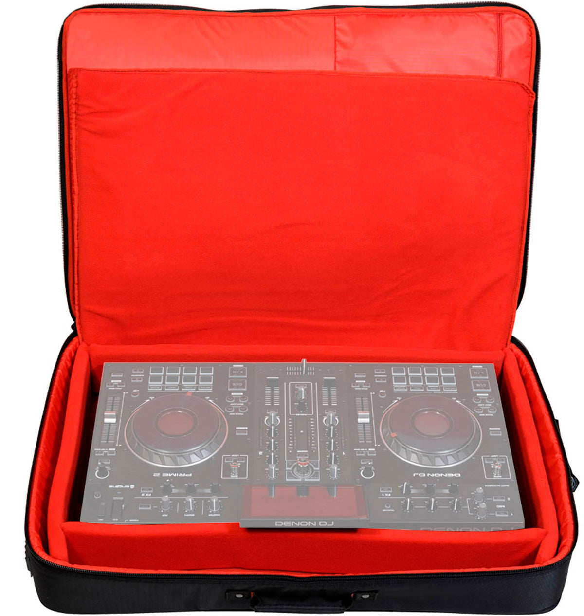 K-Max Plus MK2 grote tas voor DJ-controller met 4 kanalen