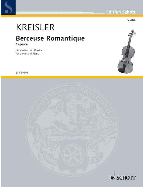 Kreisler - Berceuse Romantique Op. 9 No. 5 - Violon et Piano