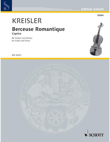 Kreisler - Berceuse Romantique Op. 9 No. 5 - Violon et Piano