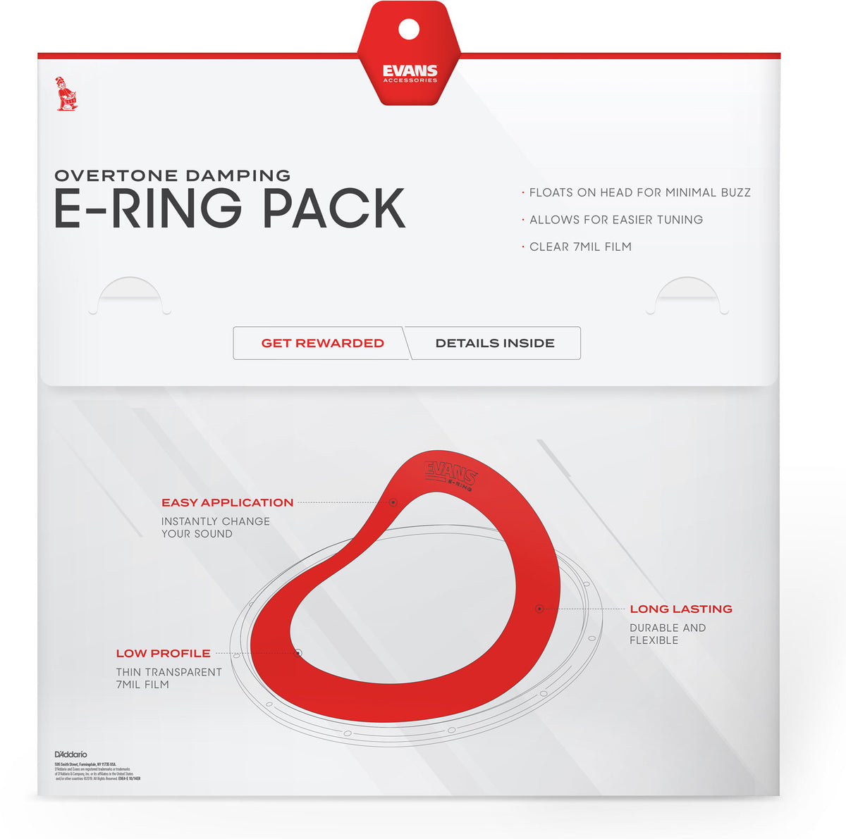 E14ER15 - E-Ring 14" navulverpakking (1.5" breed)