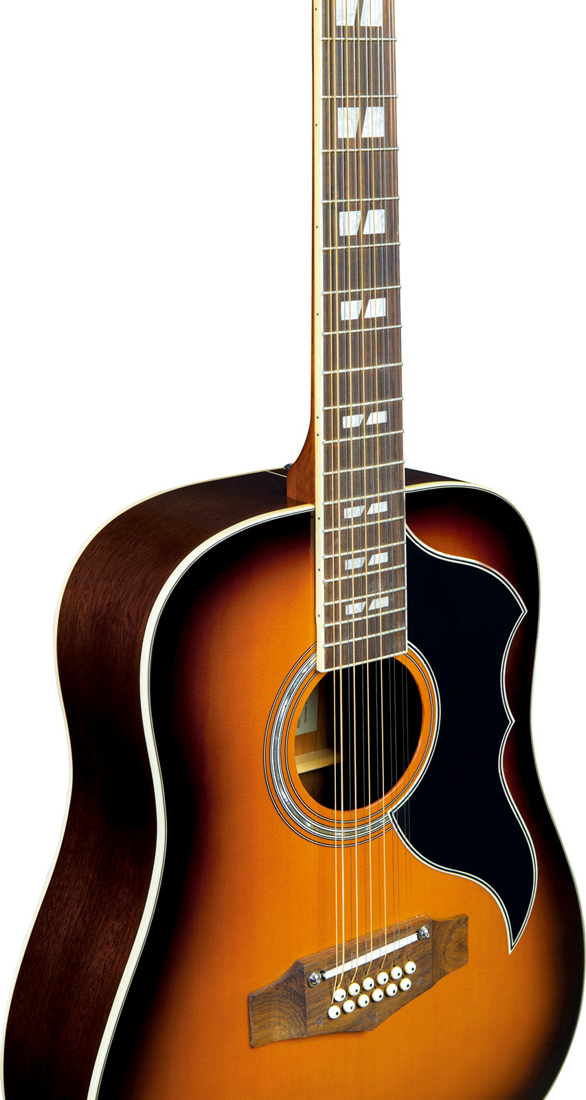 Ranger Xii EQ Vintage-heruitgave Dreadnought Honey Burst
